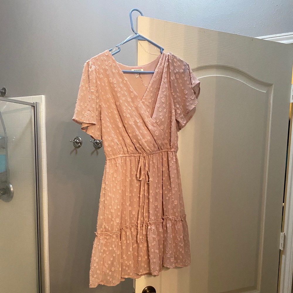 Light mauve dress